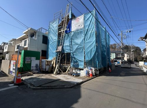 【前面道路含む現地写真】 | 【仲介手数料０円】相模原市南区東大沼2丁目　新築一戸建て | 相模原市南区東大沼2丁目　新築一戸建て