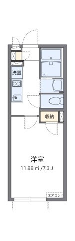 クレイノ新生Ⅲの間取り|代表的な間取のため実際の間取とは異なる場合があります