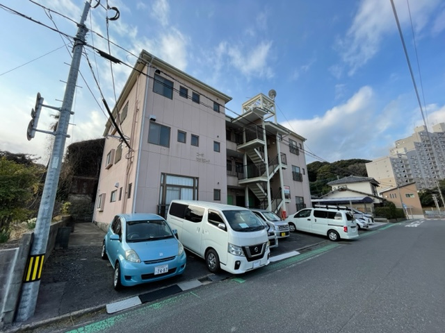 北九州市八幡西区山寺町のアパートの外観