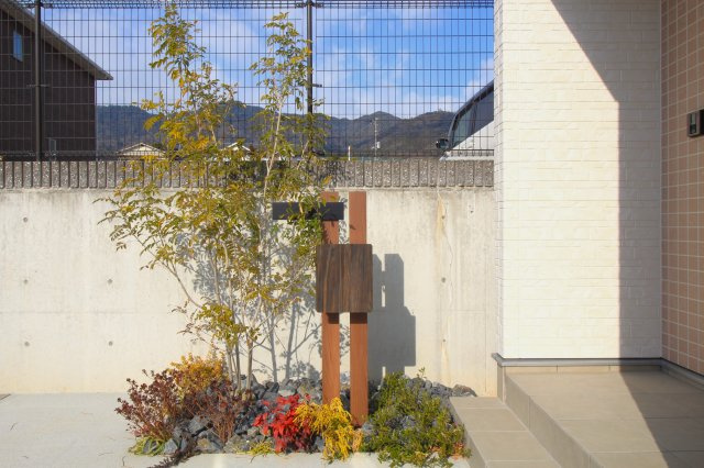 坪井2丁目新築戸建ての庭