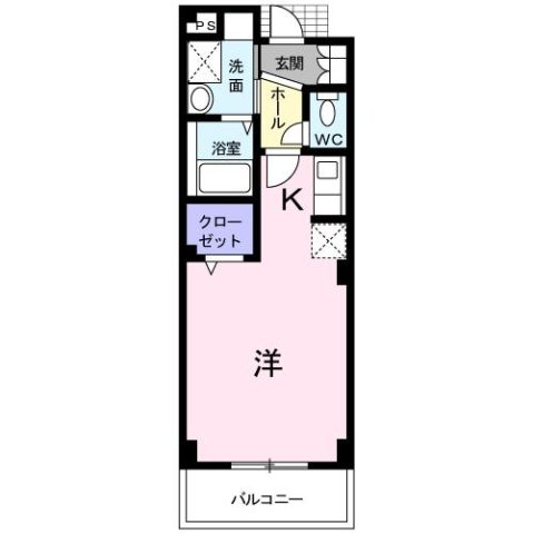 フレアビタシオンＡの間取り