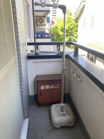 ジョイフル戸越のバルコニー