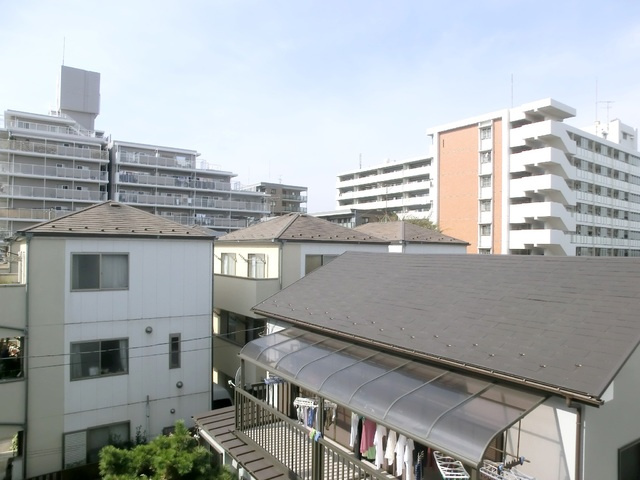 エスト四つ木の展望|バルコニーから見た景色です♪４階なので眺めが良いですね★