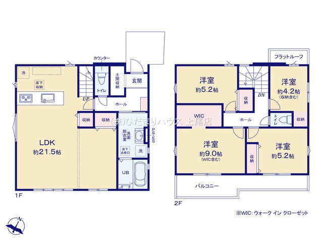 西区佐知川9期　新築戸建　KEIAIGRACE01の間取り