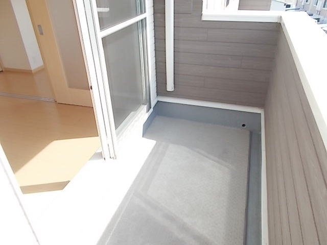 ル・シェル・ブルー　東館のバルコニー