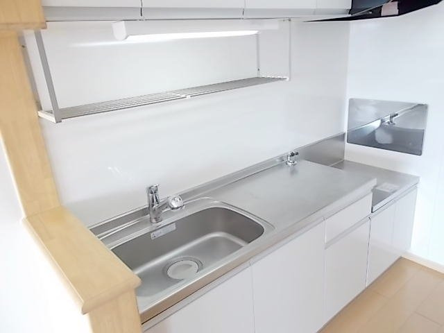 ル・シェル・ブルー　東館のキッチン