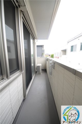クレール林崎のバルコニー|※類似部屋