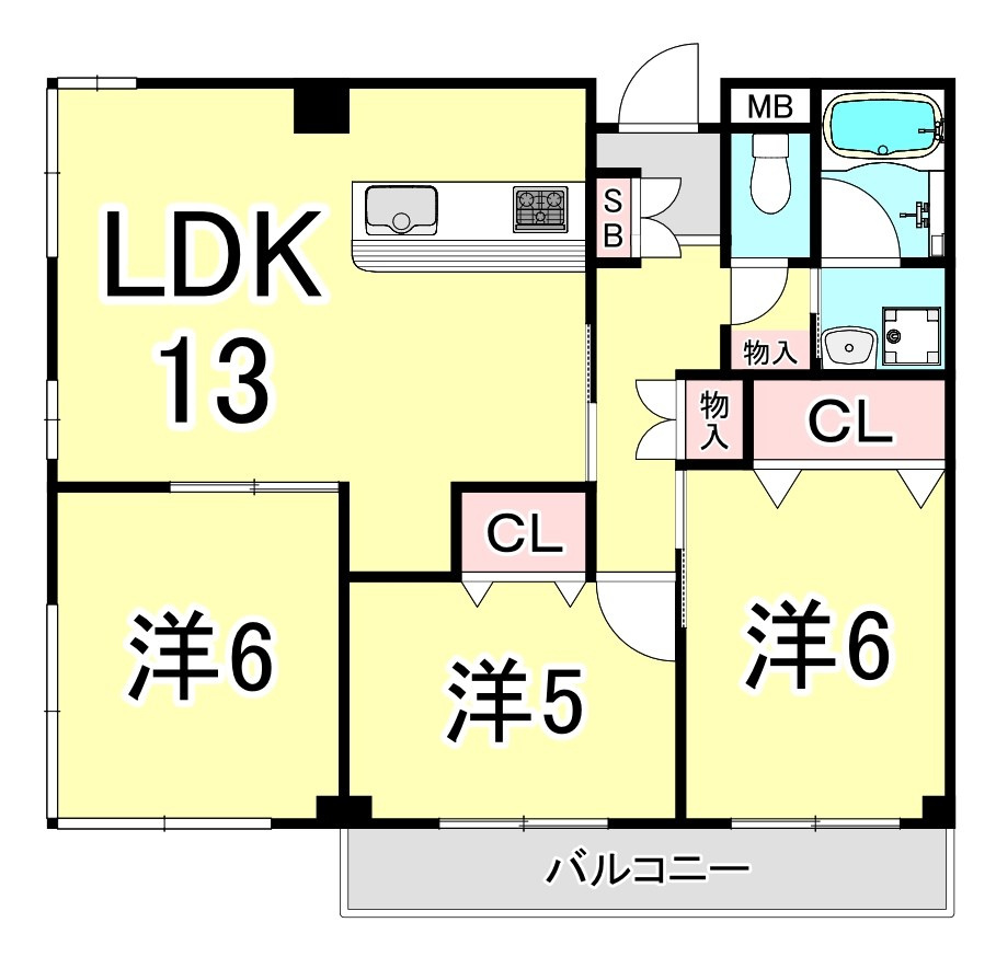 エトールⅣの間取り