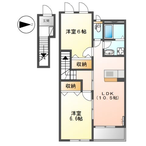 ルミナスハイムの間取り