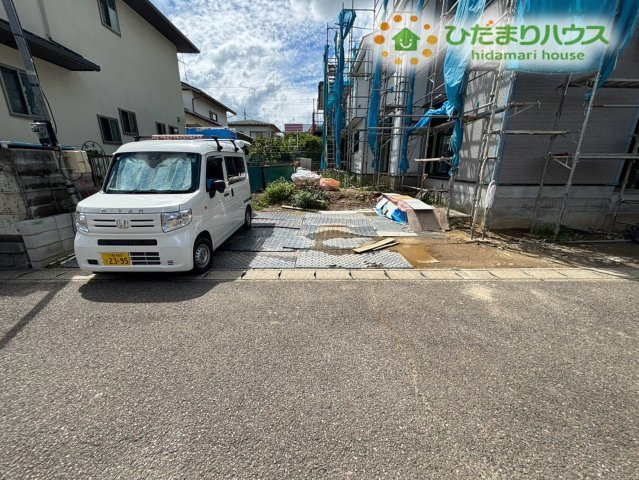 熊谷市弥藤吾　新築一戸建て　いろどりアイタウン　01の駐車場