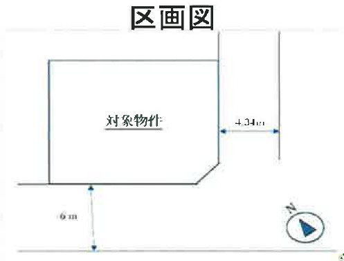 【土地図】 | 加古川市平岡町二俣　土地 | 敷地約30坪です。