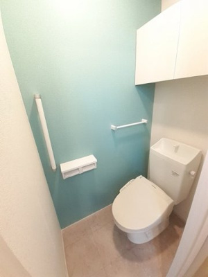 【トイレ】 | ラ・フェリーチェⅠ | 落ち着いたトイレです