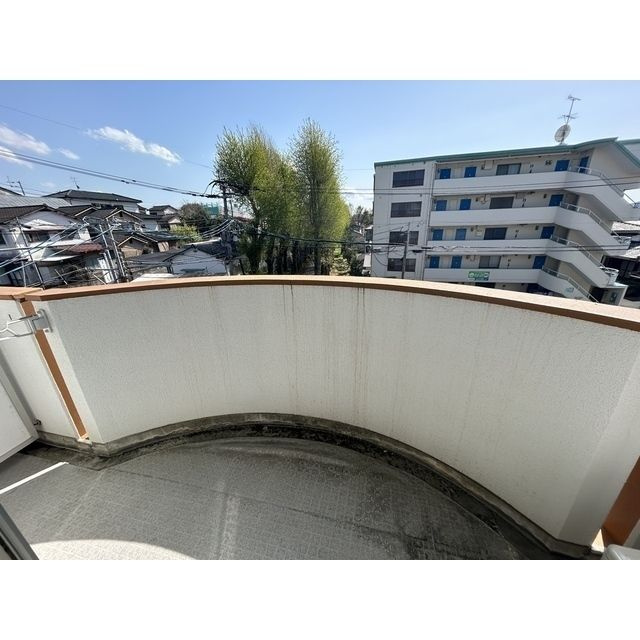 エクセレント新南部のバルコニー