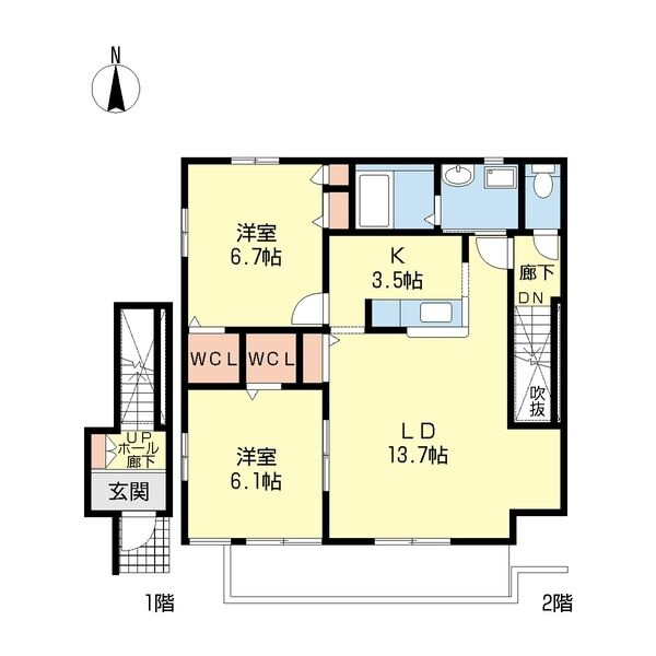 クレールモリN棟