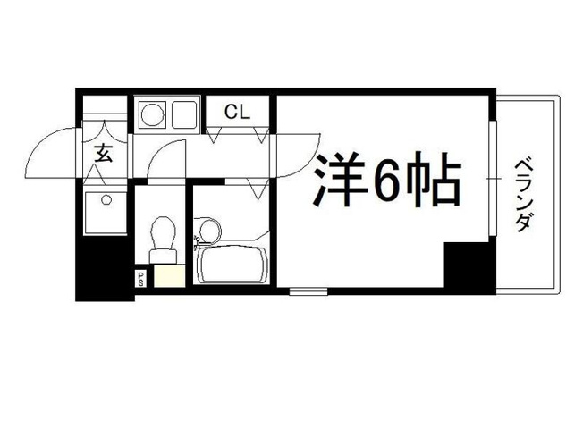 【間取り】 | プレサンス難波WEST