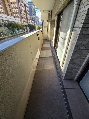 ライオンズプラザ平尾のバルコニー