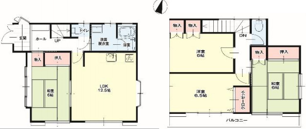蓮田市西城　1期　中古一戸建ての間取り|蓮田市西城　1期　中古一戸建て・4LDK・土地面積106.10m2・建物面積91.63m2