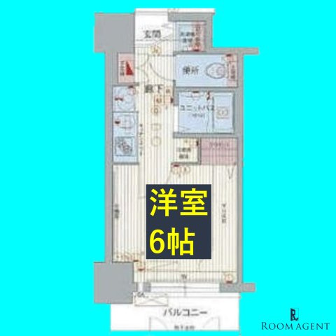 プレサンスNAGOYA桜通ビッグビートの間取り