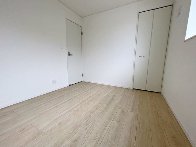 新築戸建・新築建売　郡山市安積町笹川第7　永盛小・安積中の洋室|シンプルなので様々なテイストのインテリアも合いそうですね！