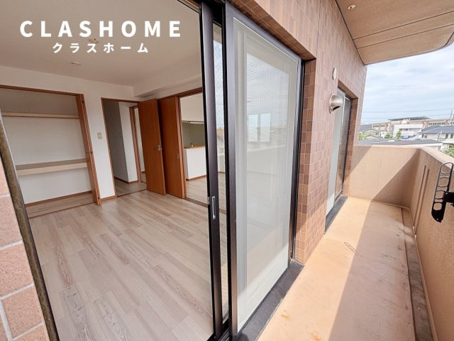 スクエアハウス　　刈谷市近郊の賃貸はクラスホームのバルコニー|同物件の別部屋になります。