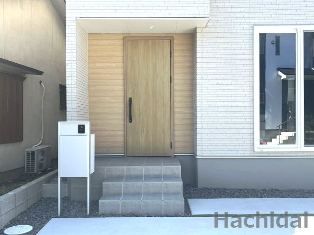 高浜市湯山町八丁目Ⅱ期　新築住宅＜B棟＞のエントランス