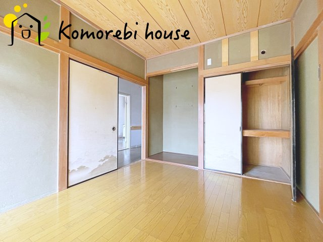 北足立郡伊奈町　1期　中古戸建の寝室|広くて明るい寝室