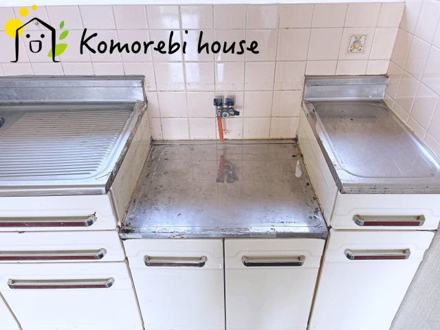 北足立郡伊奈町　1期　中古戸建のキッチン|コンパクトなキッチンで掃除もラクラク
