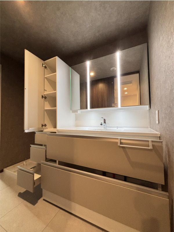 グランドメゾン萩の宮の独立洗面台