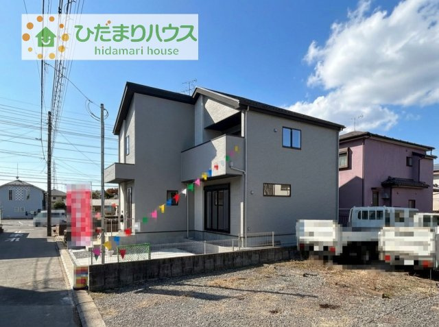 【外観】 | 牛久市南17期　新築戸建 | デザイナーズのようなお洒落な外観です(^^♪
