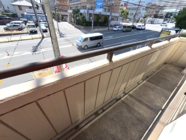 ベルエアー弓ノ木Ⅰ のバルコニー