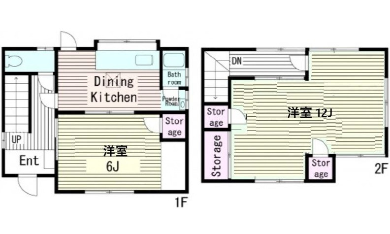 相田4丁目中古戸建の間取り