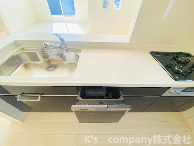 ◎茅ヶ崎市柳島1丁目　新築戸建のキッチン|同施工例◇