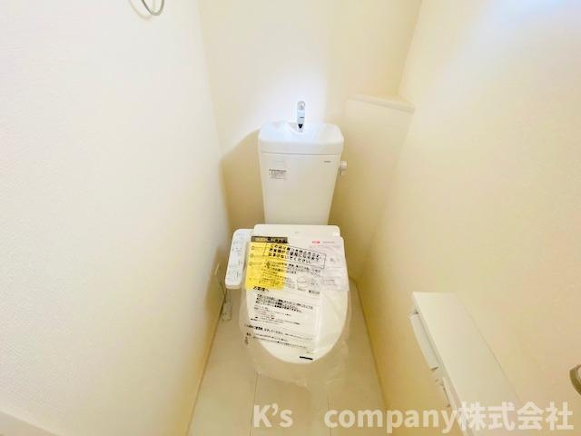 ◎茅ヶ崎市柳島1丁目　新築戸建のトイレ|同施工例◇