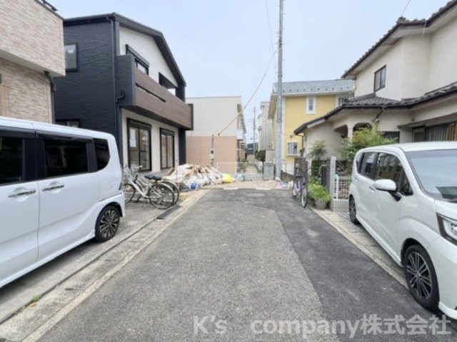 ◎茅ヶ崎市柳島1丁目　新築戸建の前面道路含む現地写真|2026.6.14撮影◇