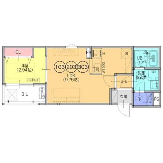 【間取り】 | F+style東大阪本庄2号館