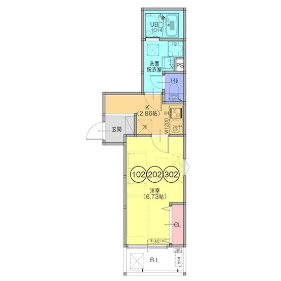 【間取り】 | F+style東大阪本庄1号館