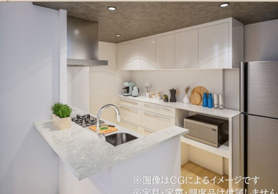 ｑｕａｄｏｒ ｎｏｉｅ池下のキッチン|イメージ