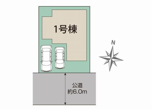 【仲介手数料０円】相模原市緑区西橋本4丁目　新築一戸建ての区画図|相模原市緑区西橋本4丁目　新築一戸建て