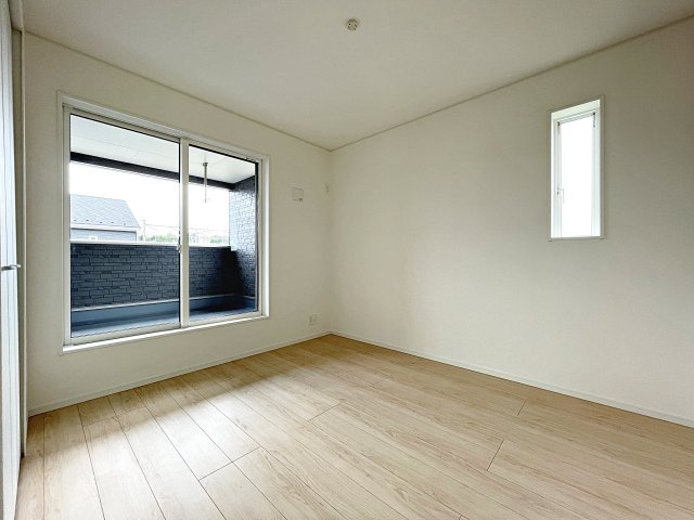 新築戸建・新築建売　郡山市安積町笹川第7　永盛小・安積中の洋室|落ち着きのある空間で自分だけのプライベートな時間をお過ごしください！