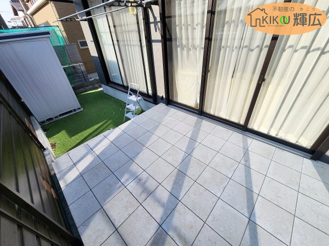 加古川市米田町平津　中古戸建の庭