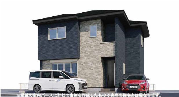 【外観パース】 | 加古川市米田町１期平津（全1棟）1号棟