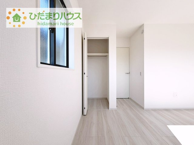 【収納】 | 土浦市桜町2期　新築戸建　2号棟 | ハンガーパイプ付でお洋服の出し入れもラクラクです！
