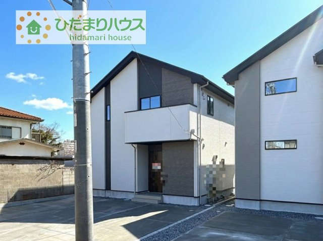 【外観】 | 土浦市桜町2期　新築戸建　2号棟 | スタイリッシュな外観です(^^)/