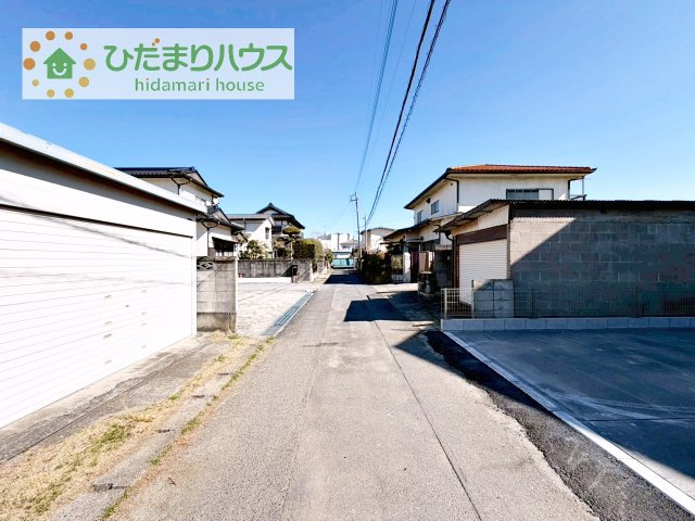 【前面道路含む現地写真】 | 土浦市桜町2期　新築戸建　2号棟