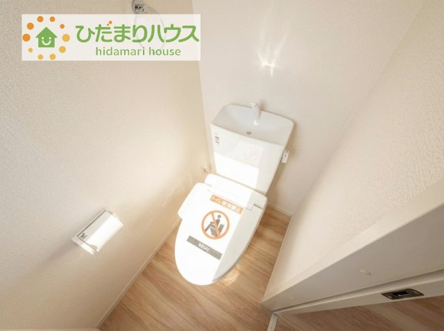 【トイレ】 | 土浦市桜町2期　新築戸建　1号棟 | トイレは1F、2F共に完備！取り合いになることがありませんね(^^)/