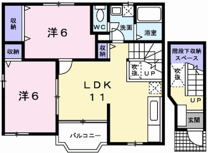 ブルーマウンテンⅢの間取り