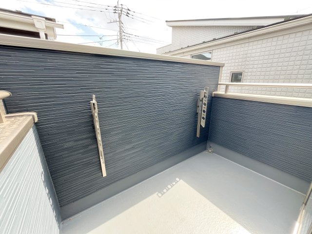 所沢市上新井　新築戸建てのバルコニー|お洗濯にも便利なバルコニー付き♪