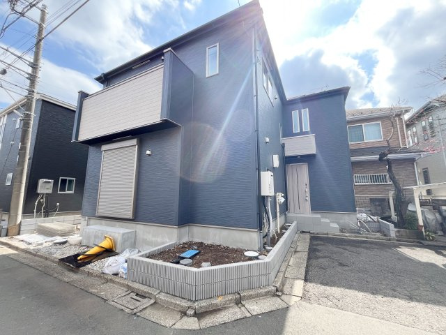 所沢市上新井　新築戸建ての外観|外観もきれいです♪