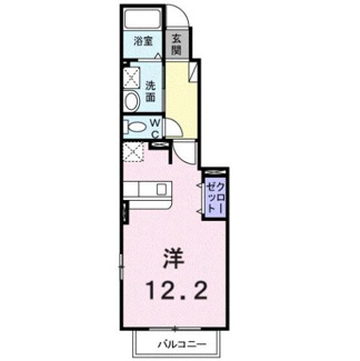 【間取り】 | フェリス　道後