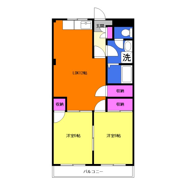 アビタシオンの間取り|間取りは現況優先
